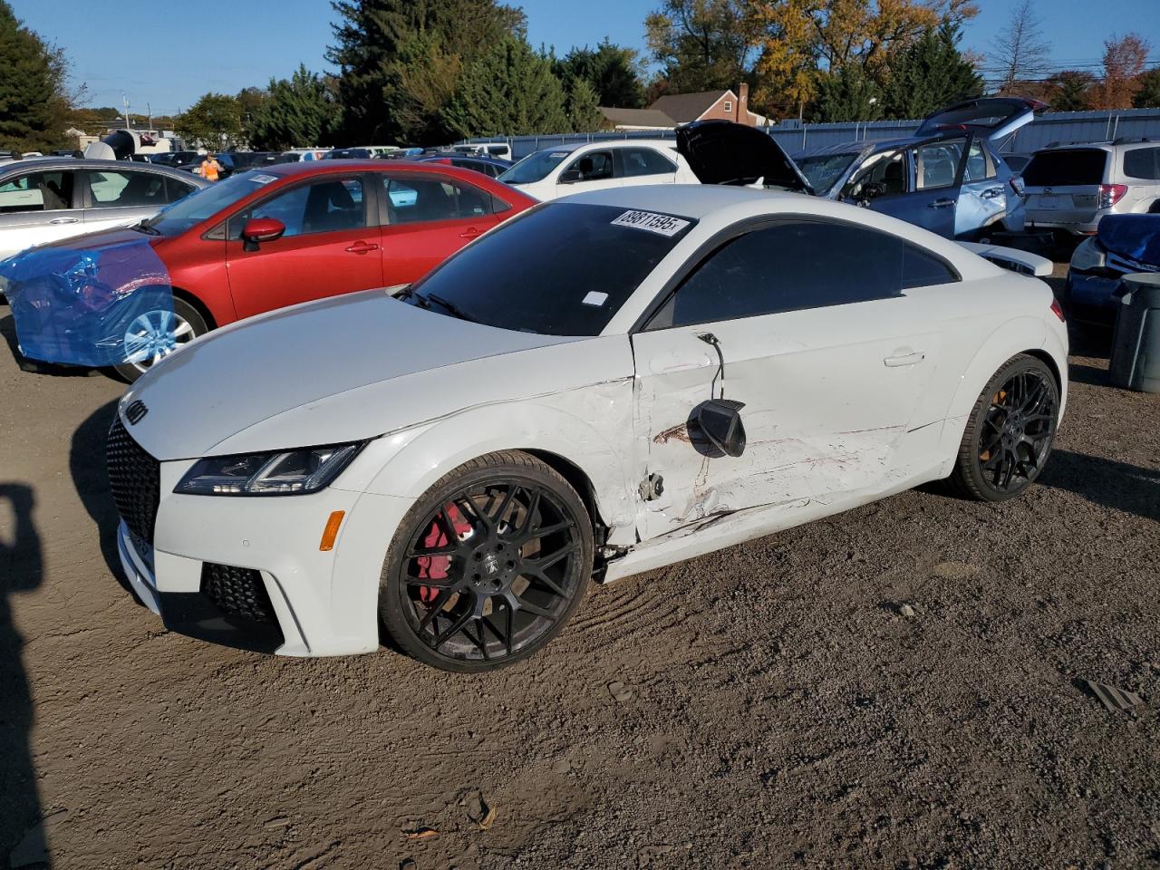 2018 Audi TT RS, VIN WUACSAFV8J1900210 — Side