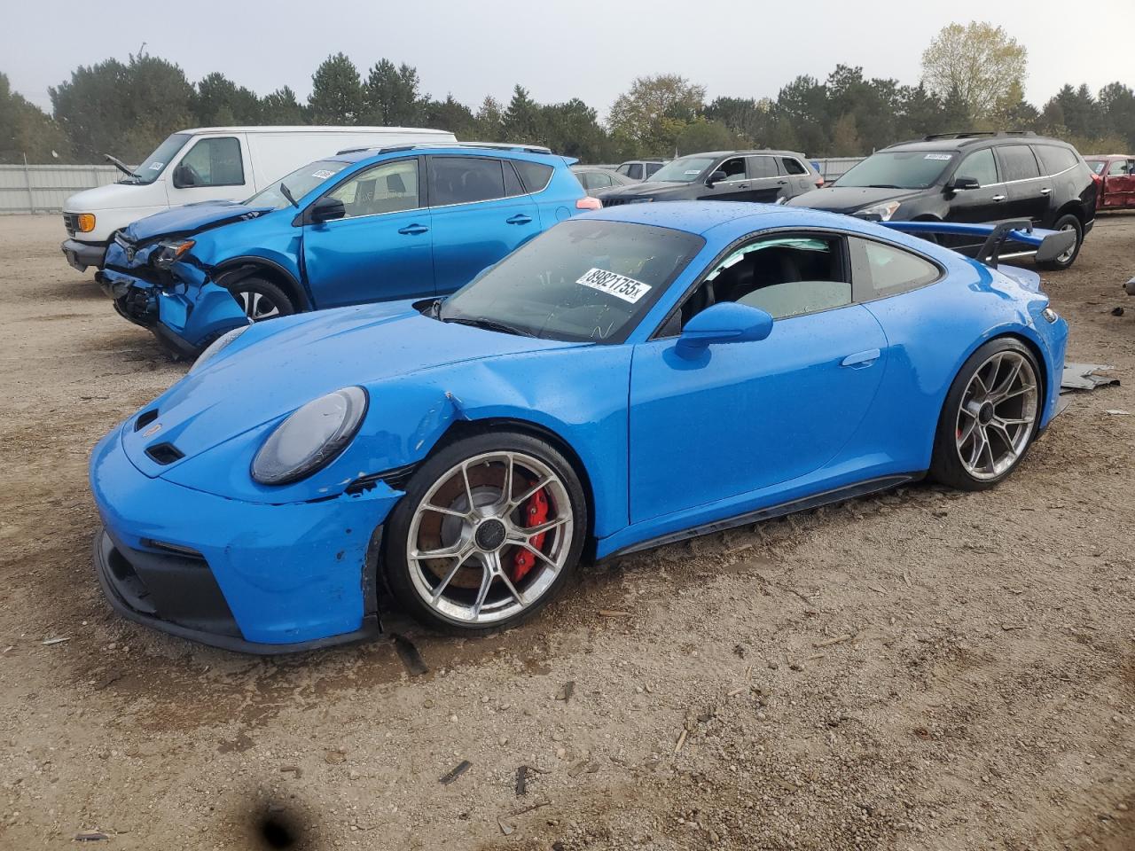 2022 Porsche 911 GT3, VIN WP0AC2A94NS268310 — Auction photo