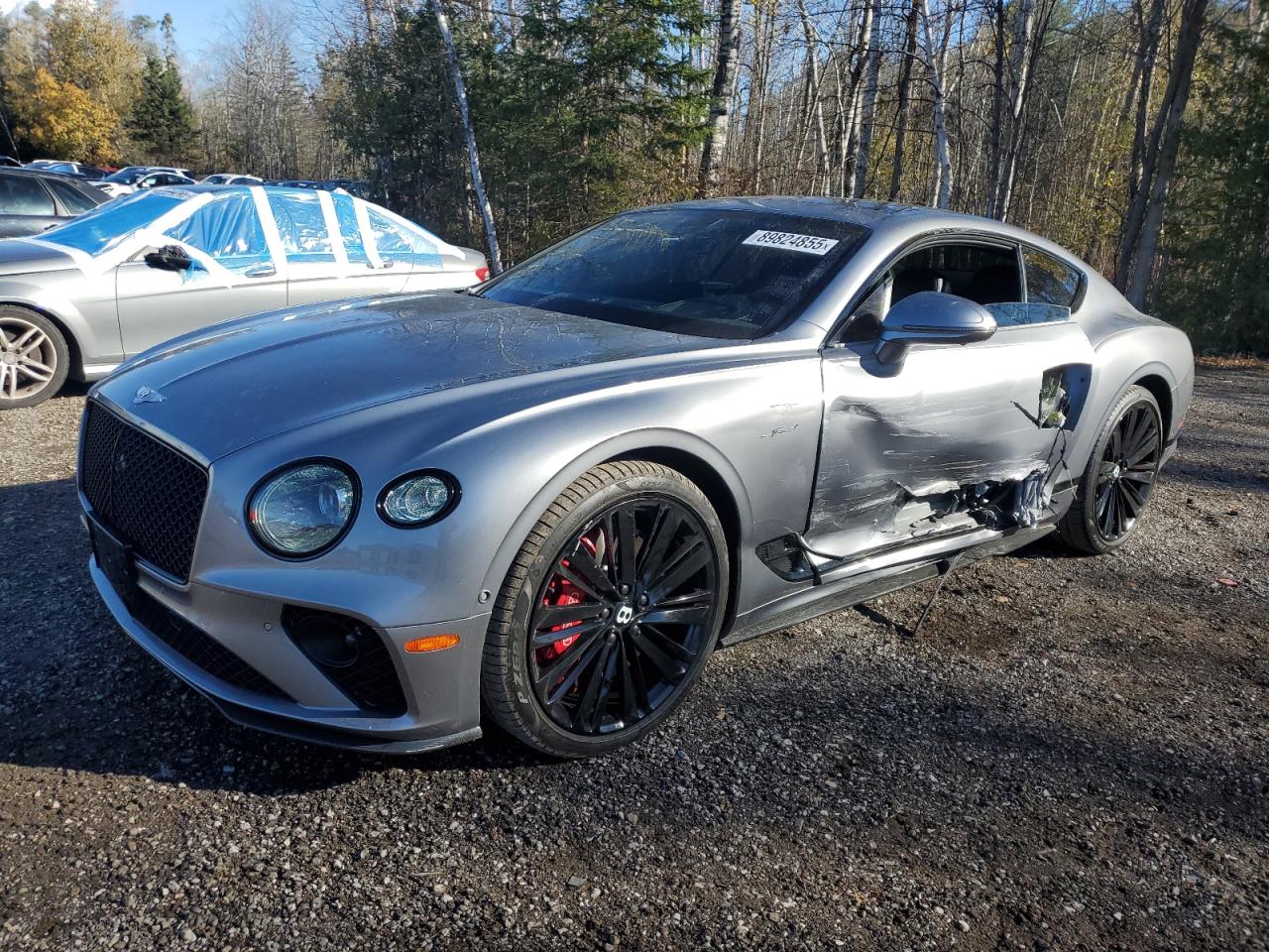 2022 Bentley Continental GT Speed, VIN SCBCT2ZG4NC098006 — Бок