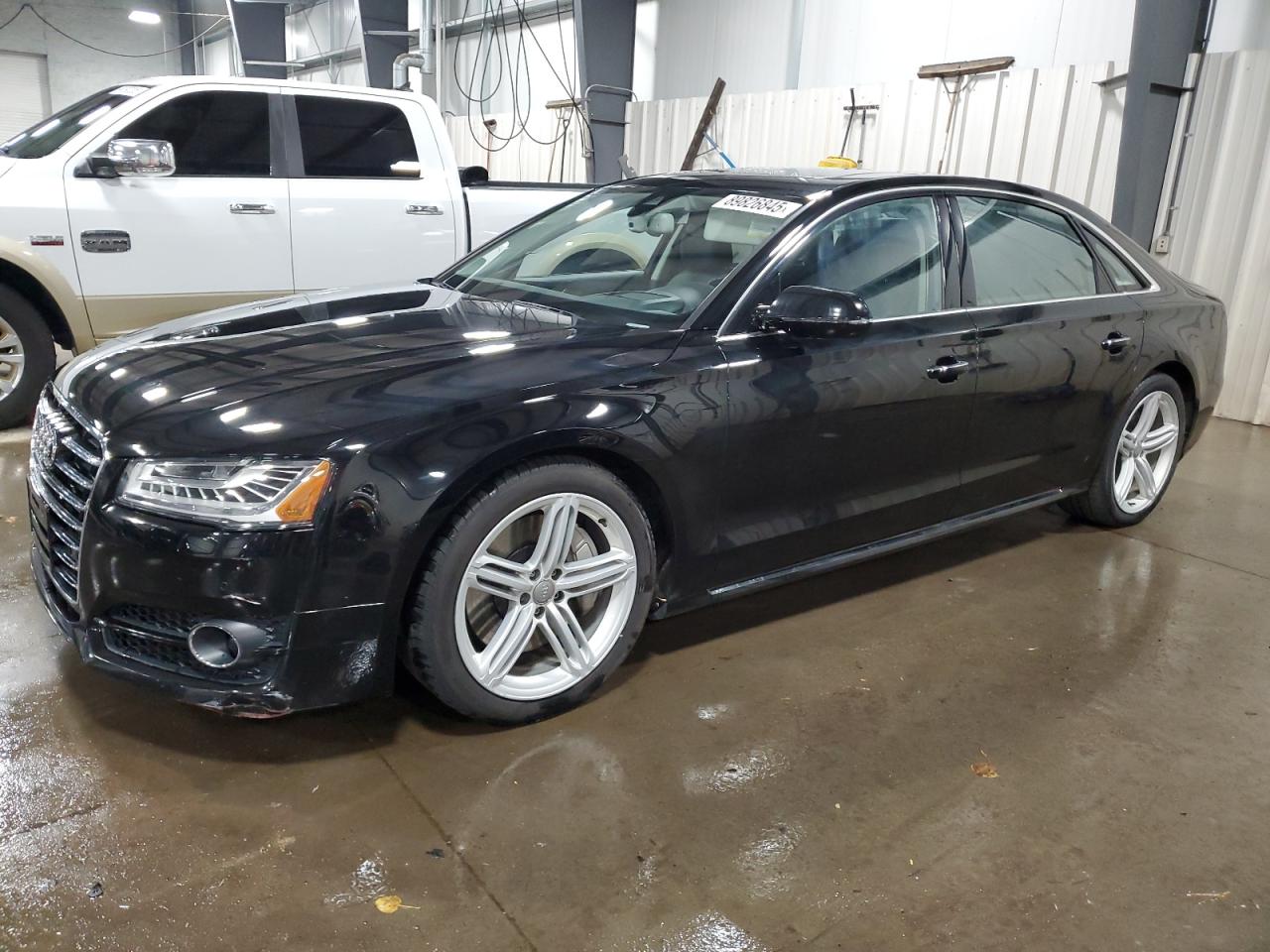 2018 Audi A8, VIN WAU44AFD3JN000615 — Front end