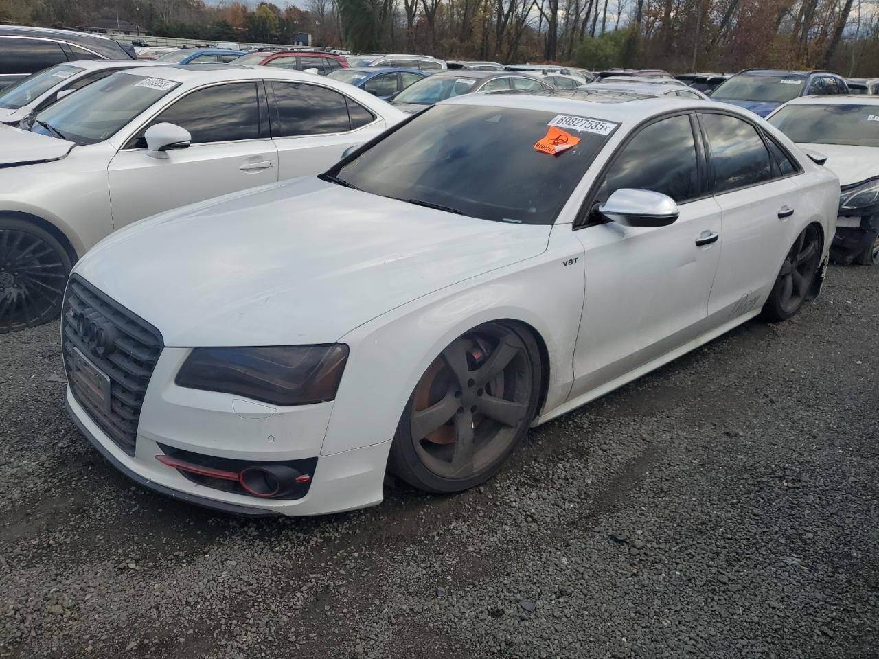 2013 Audi S8, VIN WAUD2AFD7DN030503 — Biohazard / chemical
