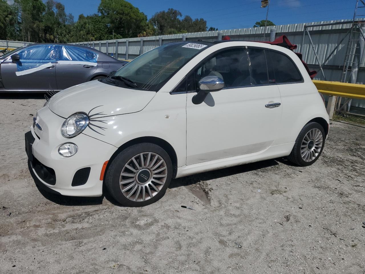 2018 FIAT 500, VIN 3C3CFFEH0JT369401 — Frame damage