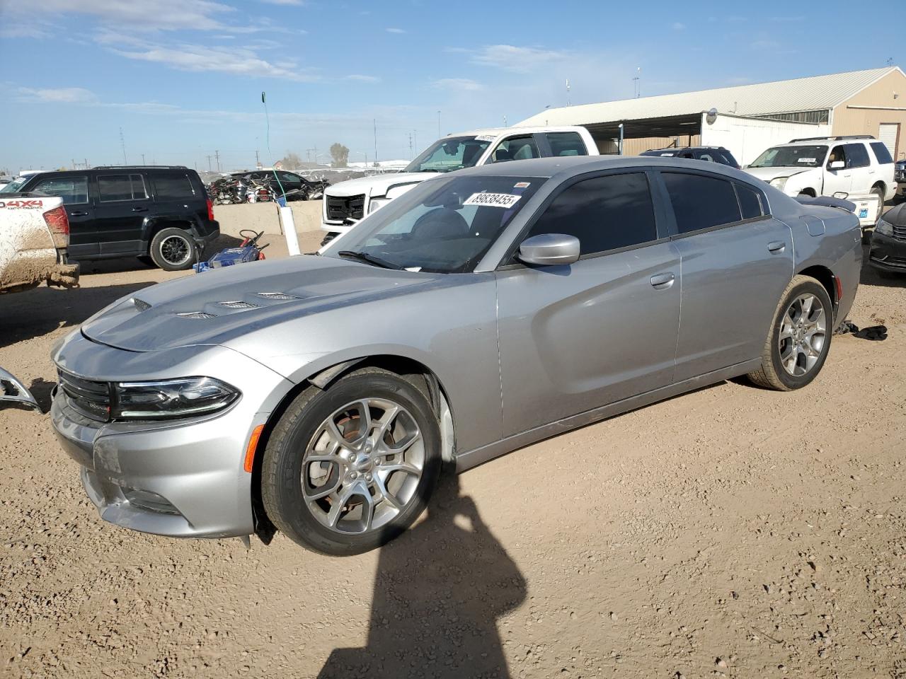 2015 Dodge Charger SE, VIN 2C3CDXFG7FH806358 — Front end