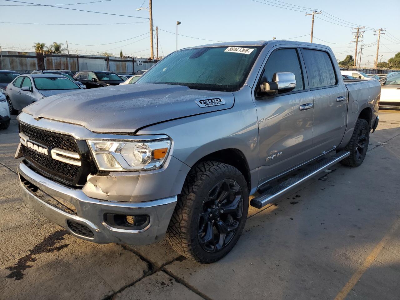 2022 Ram 1500 Big Horn, VIN 1C6RRFFG6NN343191 — Partial repair