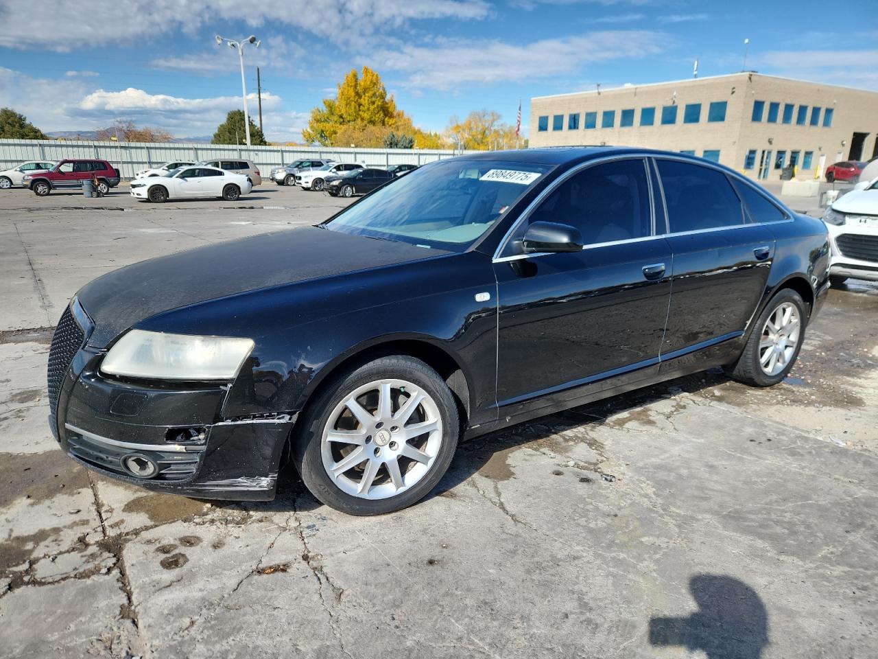 2005 Audi A6, VIN WAUDG74F75N072728 — Front end