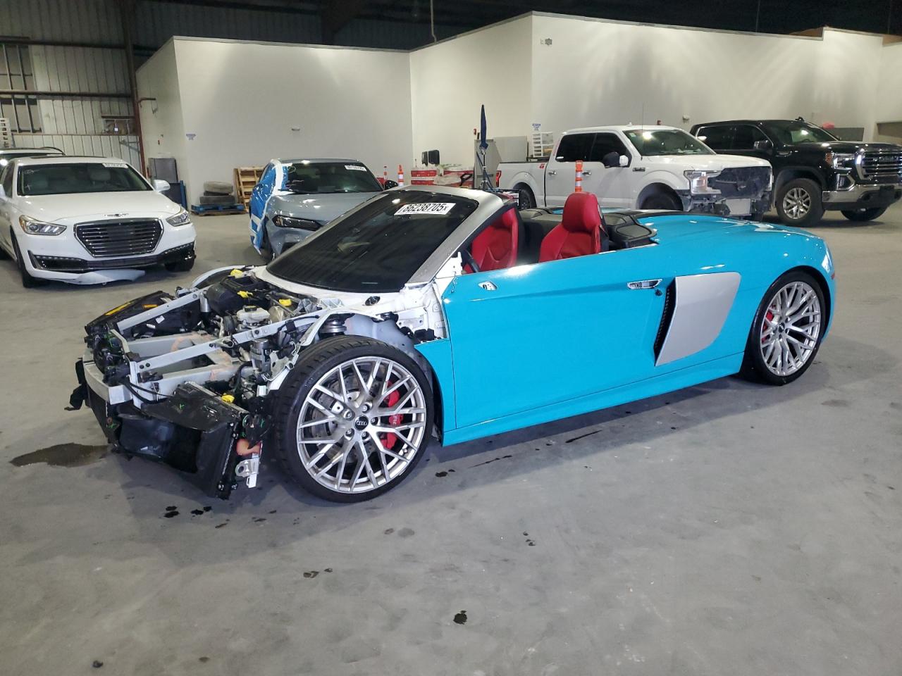 2018 Audi R8, VIN WUAVACFX3J7900217 — Front end