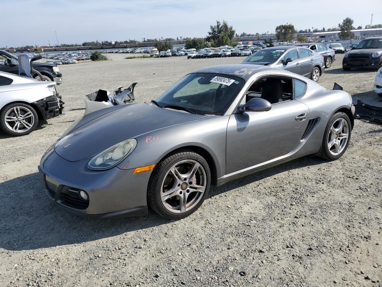 2010 Porsche Cayman, VIN WP0AA2A89AU760441 — Rear end