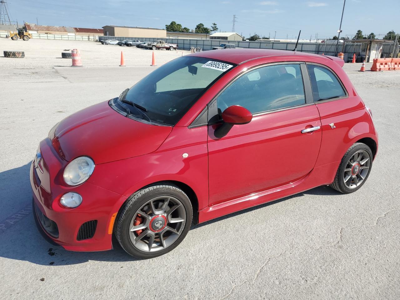 2012 FIAT 500 Abarth, VIN 3C3CFFFH8CT337233 — Auction photo
