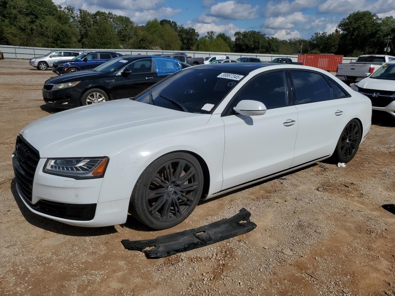 2016 Audi A8 3.0T, VIN WAU34AFD2GN010783 — Front end