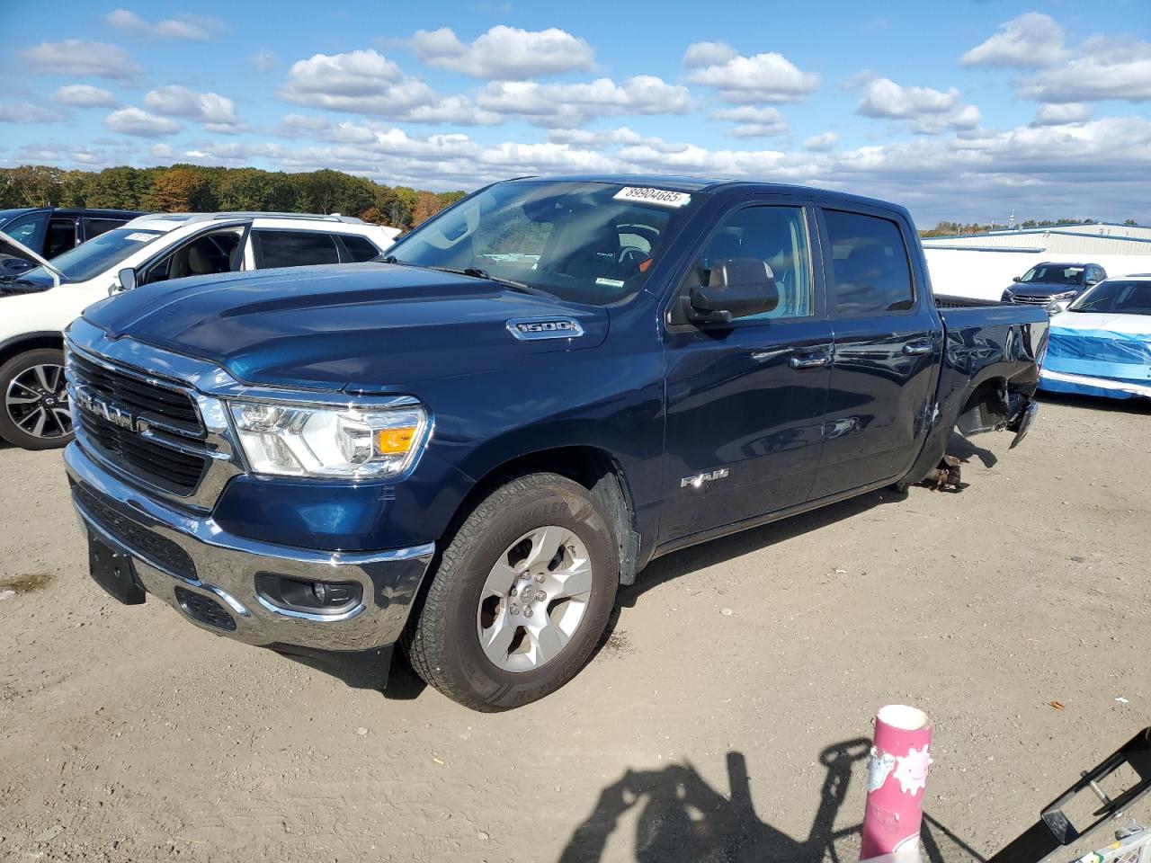 2020 Ram 1500 Big Horn, VIN 1C6RRFFG7LN293172 — Side