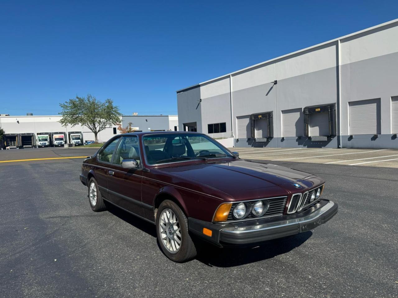 1984 BMW 6 Series, VIN WBAEB7402E6728083 — Фото с аукциона