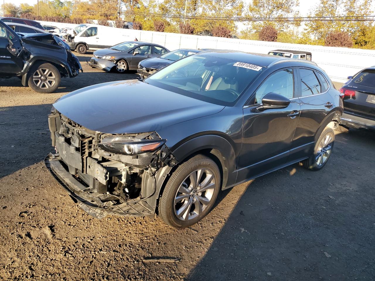 2023 Mazda CX-30 S Select, VIN 3MVDMBBM8PM543250 — Frame damage
