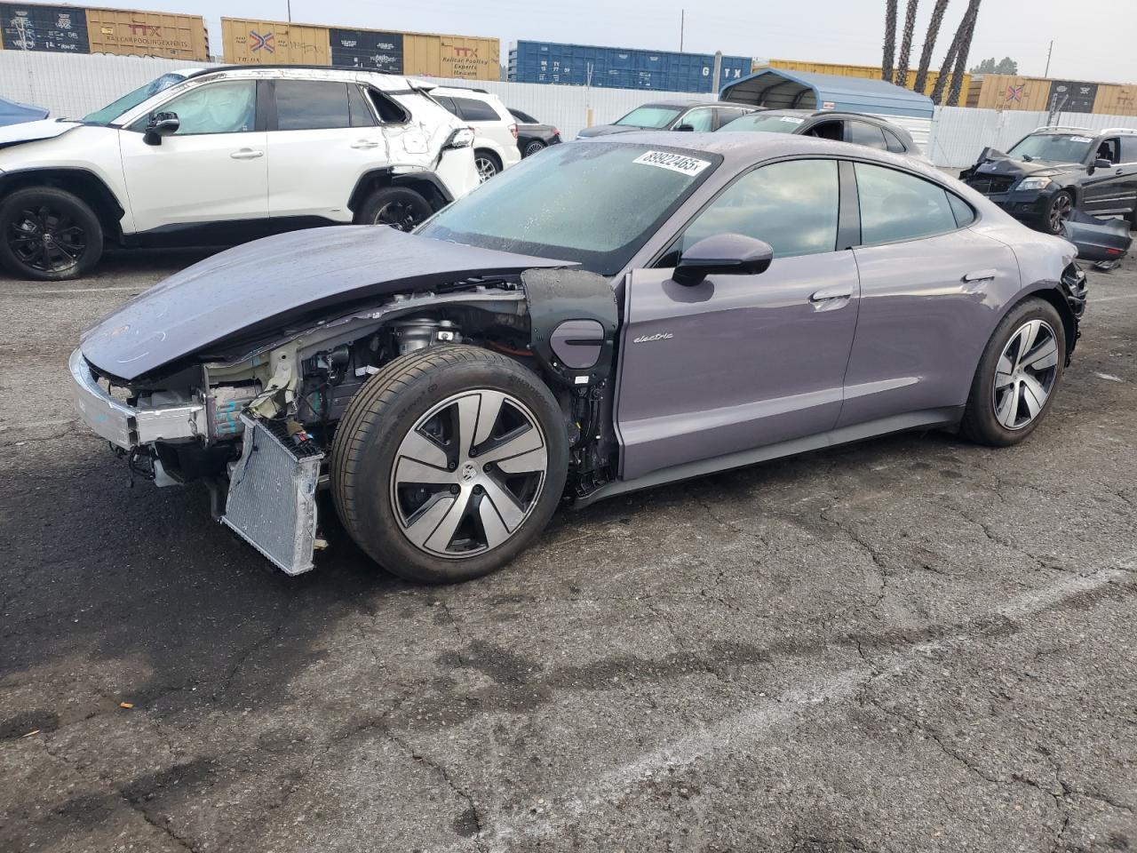 2025 Porsche Taycan, VIN WP0AA2Y12SSA11361 — Side