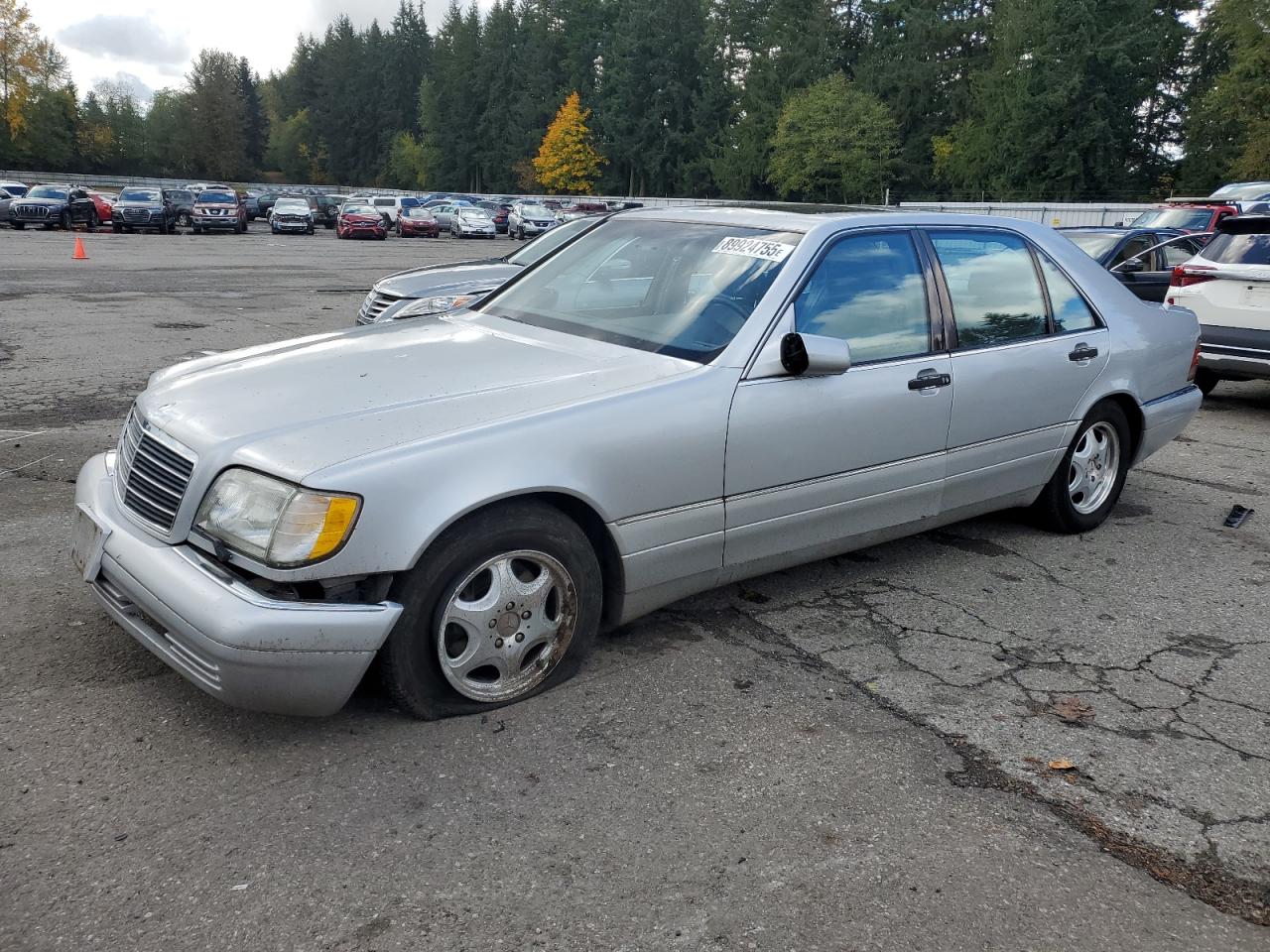 1998 Mercedes-Benz S 320/430/500, VIN WDBGA51G7WA396448 — Side