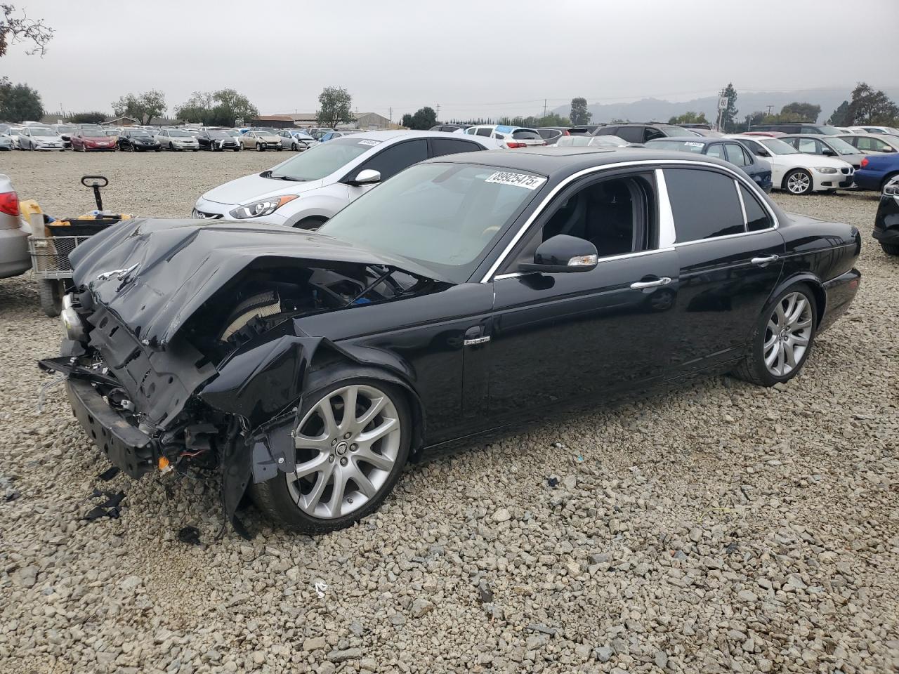 2009 Jaguar XJ Series XJ8, VIN SAJWA71B19SH31476 — Front end