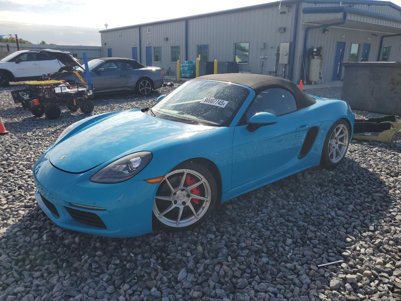 2018 Porsche 718 Boxster S, VIN WP0CB2A85JS228217 — Water / flood