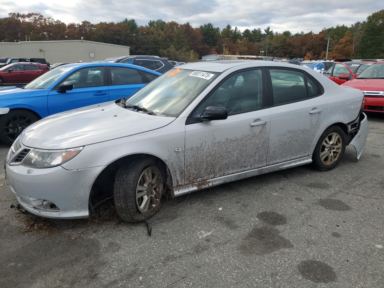 2010 Saab 9-3 XWD, VIN YS3FA4BY7A1613996 — Rear end