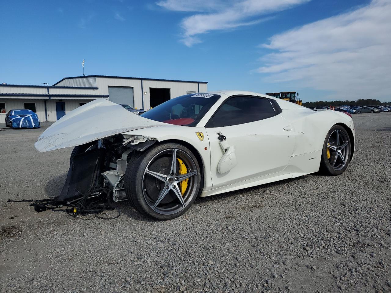 2015 Ferrari 458 Italia, VIN ZFF68NHA9F0212032 — Front end