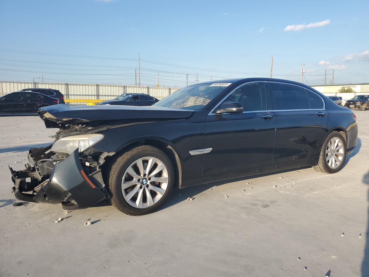 2013 BMW 7 Series 740Li xDrive, VIN WBAYF4C5XDD128094 — Front end