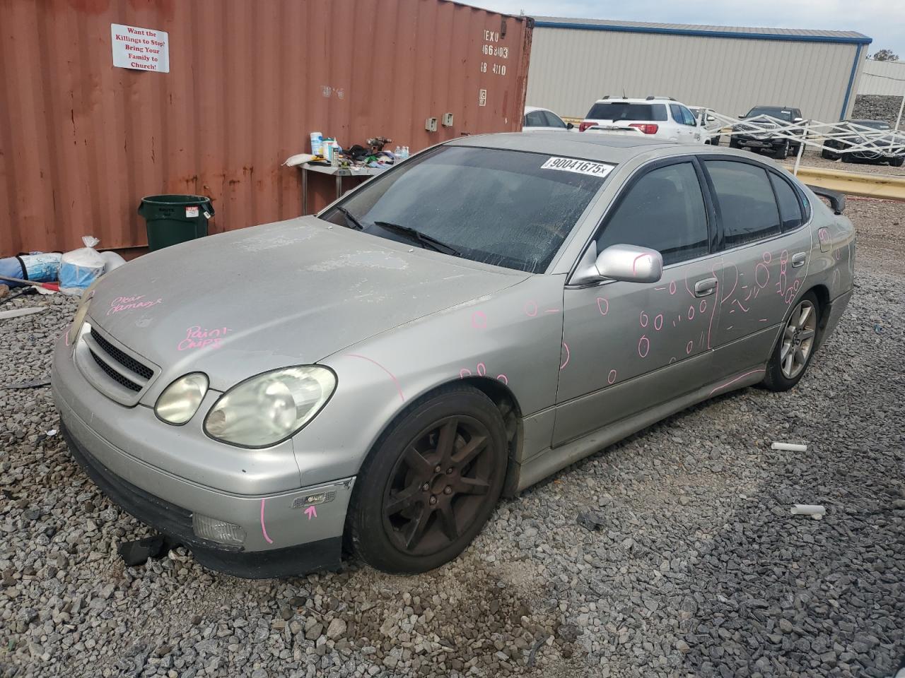 2005 Lexus GS 430, VIN JT8BL69S950015917 — Зад