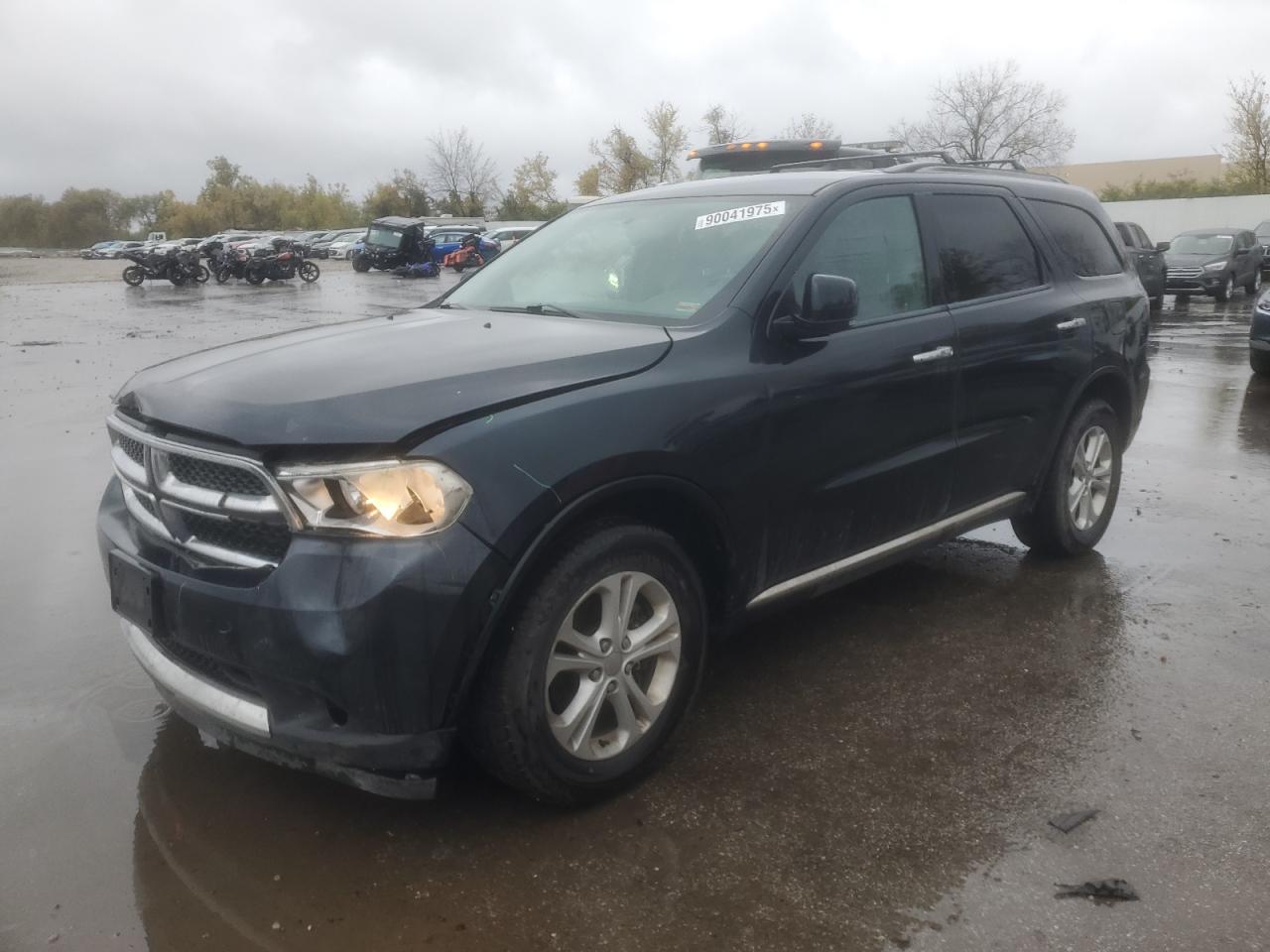 2013 Dodge Durango Crew, VIN 1C4RDJDG3DC653807 — Front end