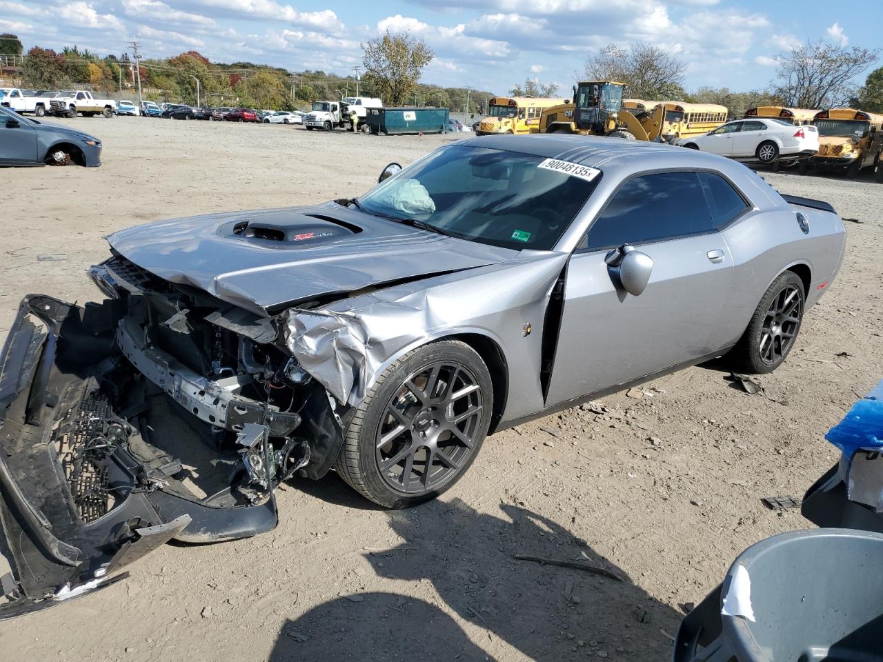 2017 Dodge Challenger R/T Scat Pack, VIN 2C3CDZFJ4HH600540 — Front end