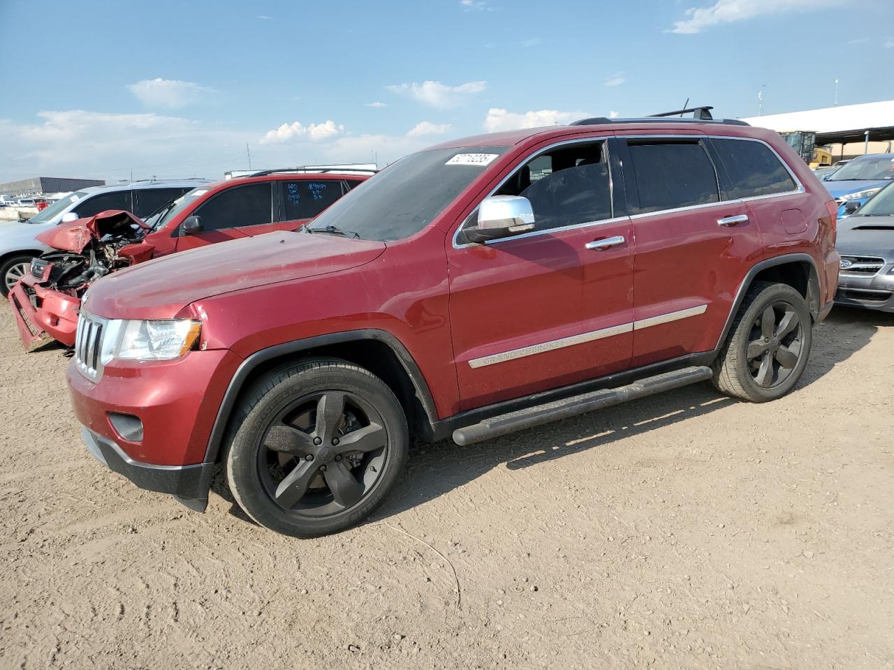 2013 Jeep Grand Cherokee Limited, VIN 1C4RJFBT7DC573335 — Vandalism