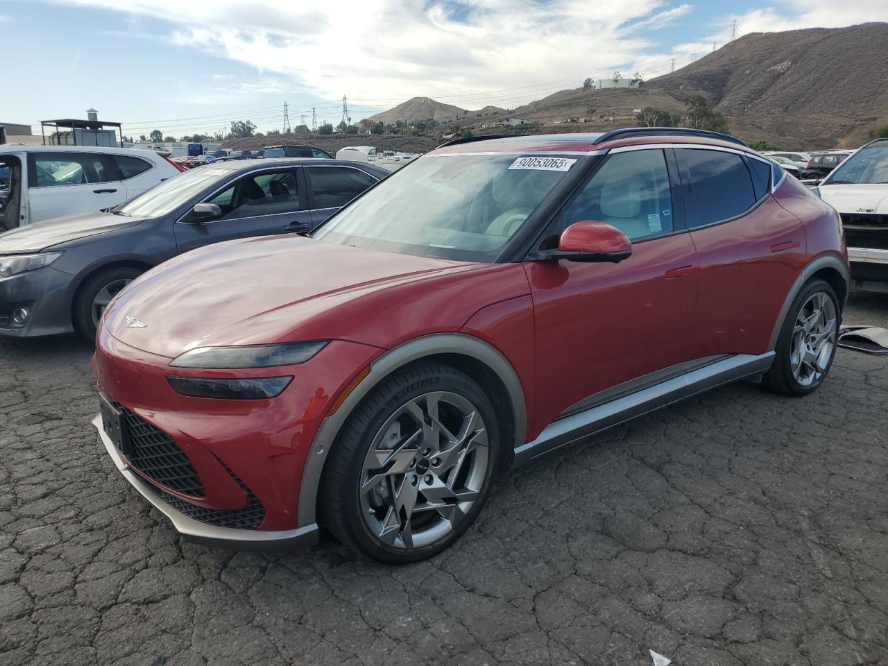 2023 Genesis GV60 Performance, VIN KMUKEDTBXPU008802 — Minor dents and scratches