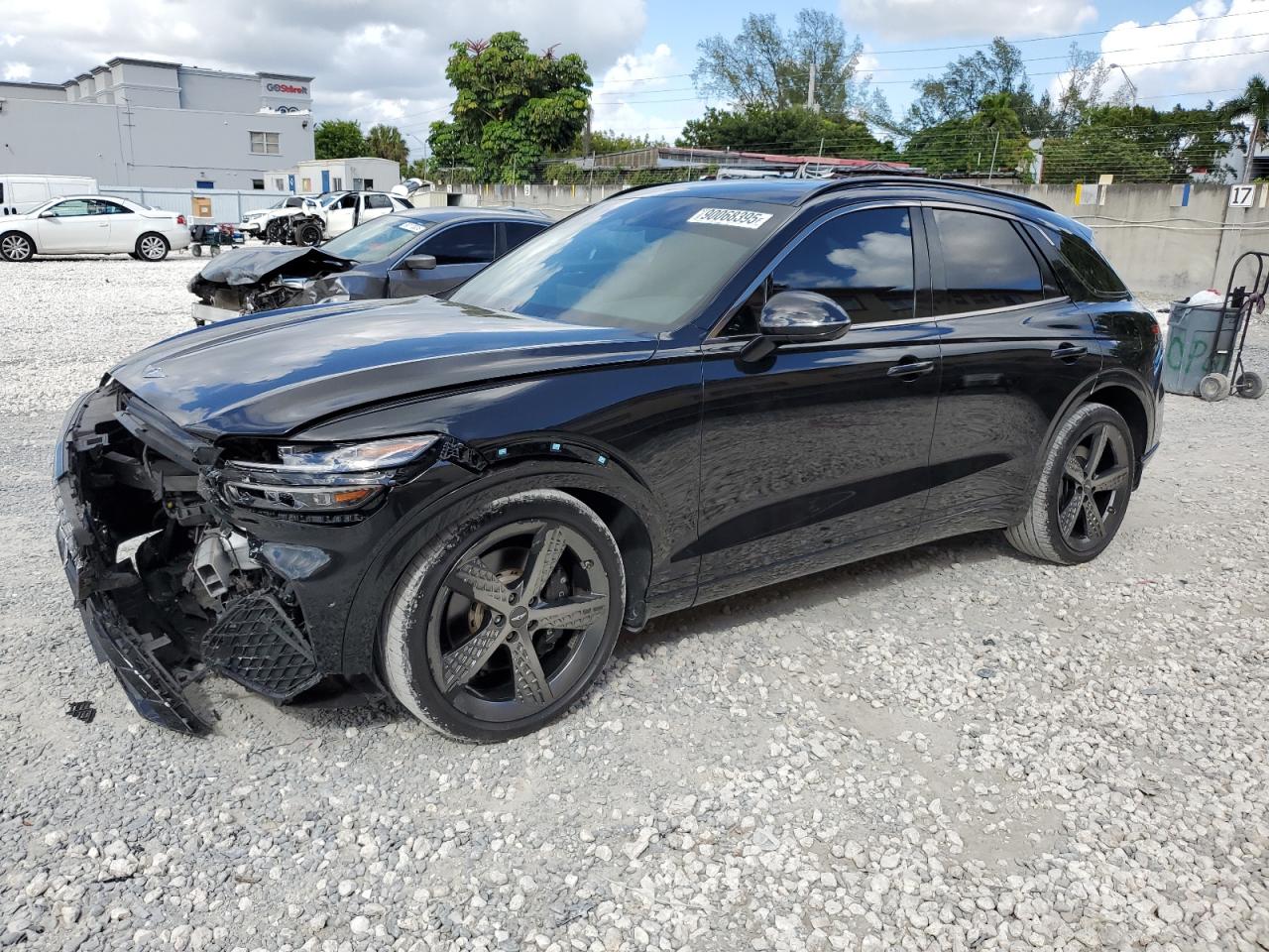 2023 Genesis GV70 2.5T, VIN KMUMADTB3PU079912 — Undercarriage