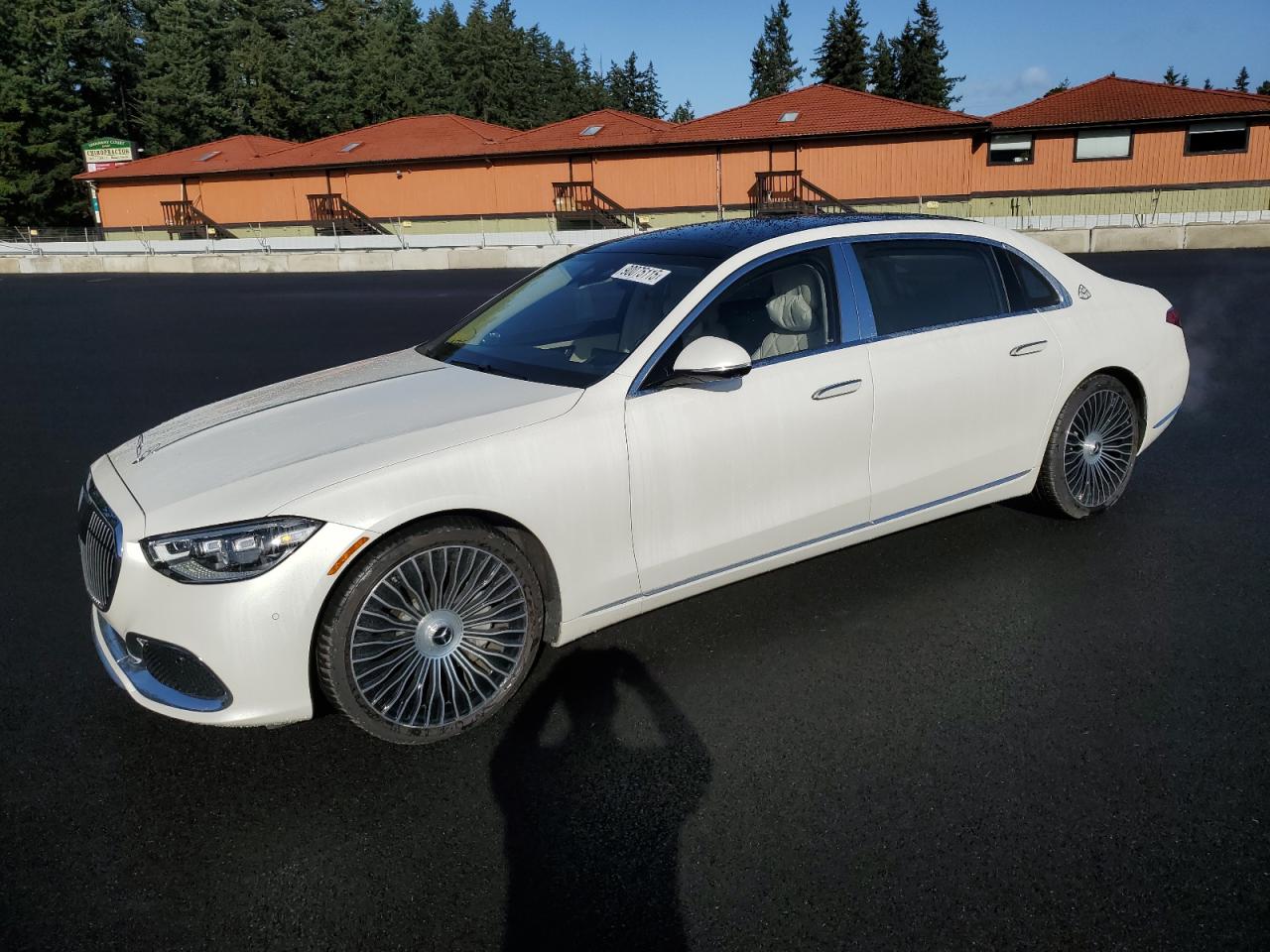2023 Mercedes-Benz S 580 Maybach, VIN W1K6X7GB5PA223635 — Rear end