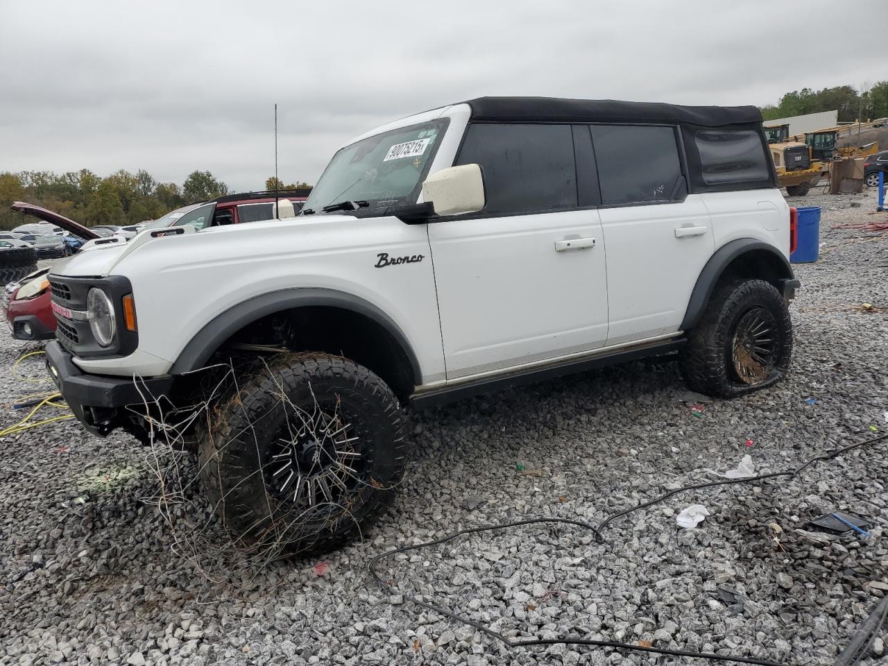 2023 Ford Bronco Black Diamond, VIN 1FMEE5DP6PLC03734 — Side