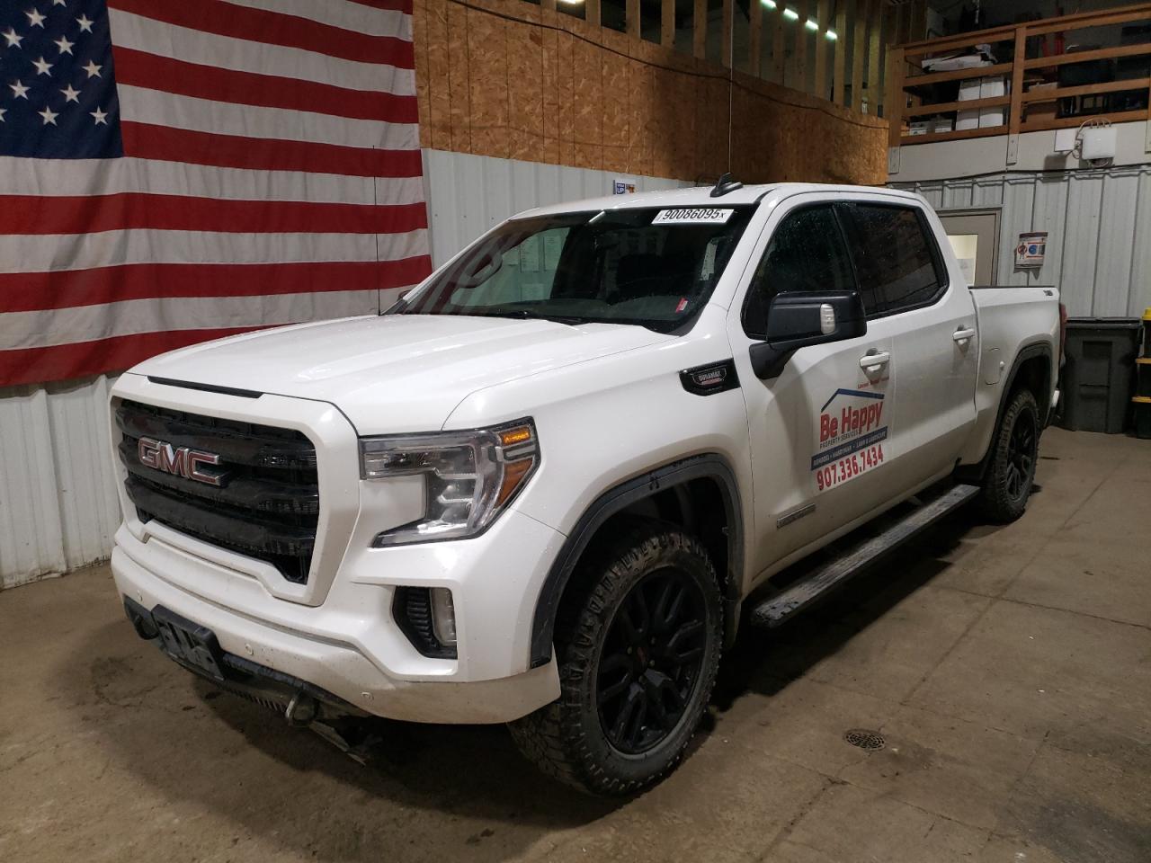 2020 GMC Sierra 1500 Elevation, VIN 3GTU9CET0LG362664 — Rear end