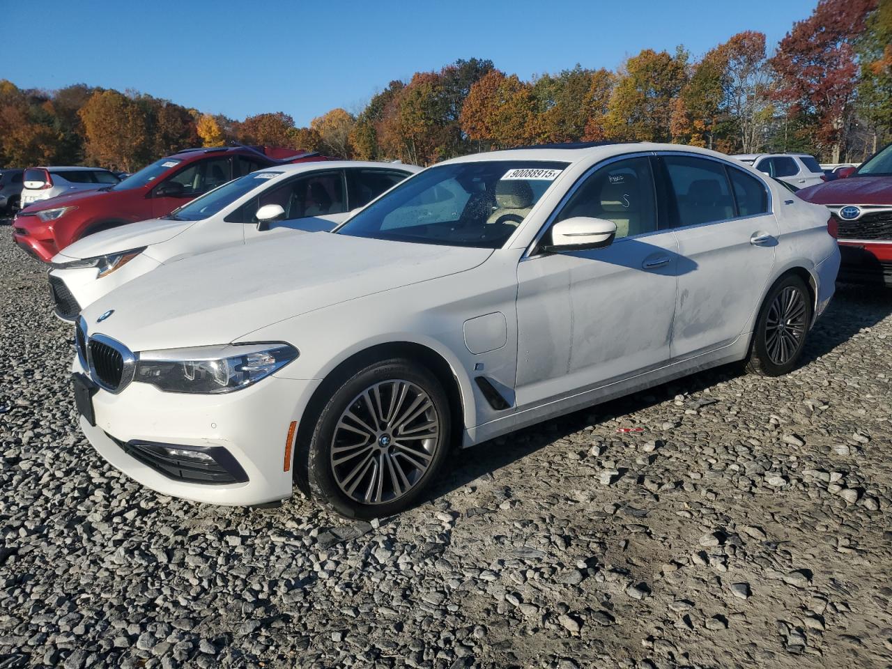 2018 BMW 5 Series 530e xDrive, VIN WBAJB1C55JB083990 — Auction photo