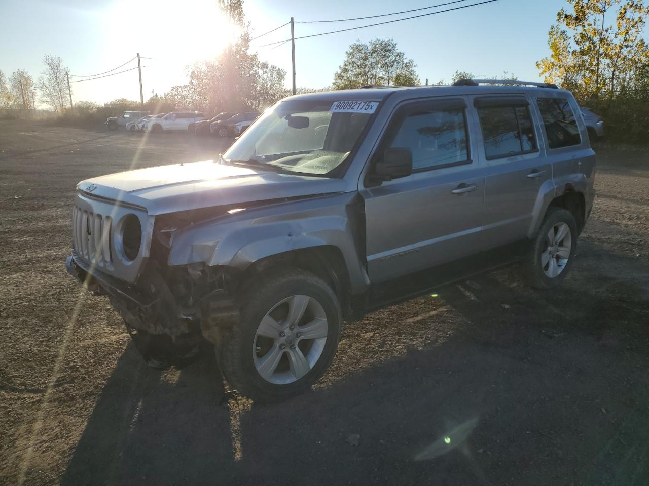 2016 Jeep Patriot High Altitude, VIN 1C4NJRAB8GD683124 — Front end