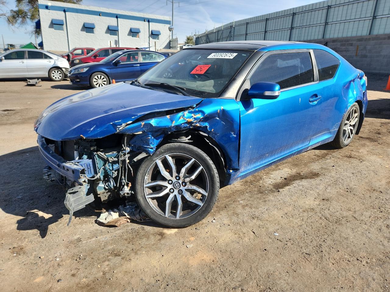 2014 Scion tC 10 Series, VIN JTKJF5C78E3079019 — Front end
