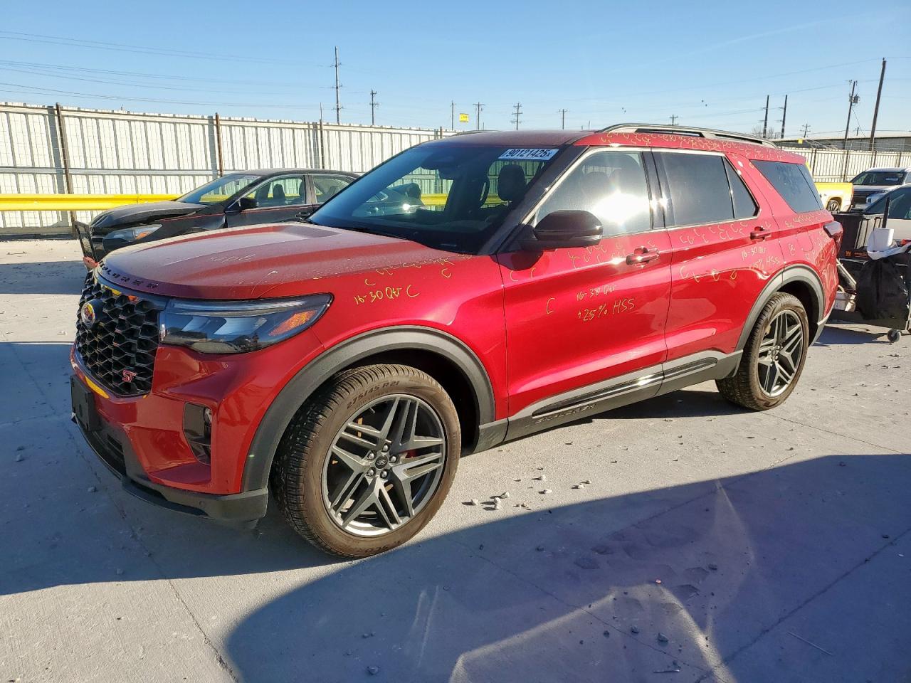 2025 Ford Explorer ST, VIN 1FMWK8GCXSGB71783 — Hail