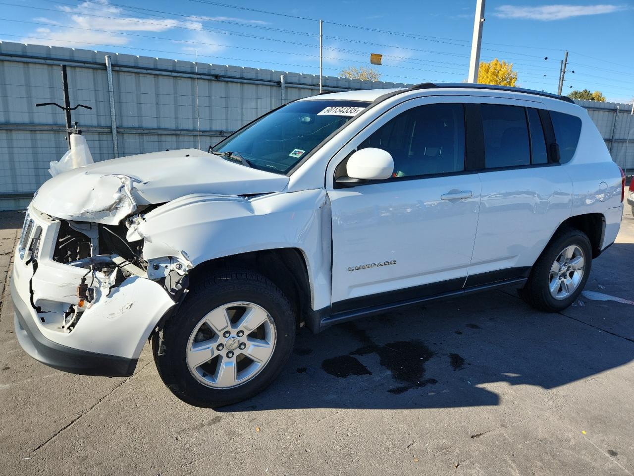 2016 Jeep Compass High Altitude, VIN 1C4NJCEA4GD619788 — Front end