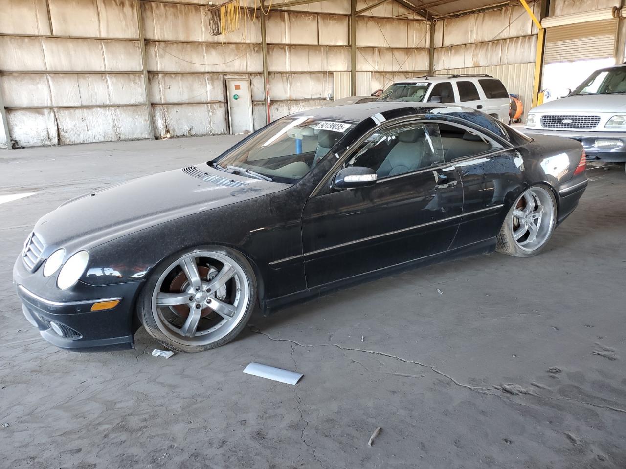 2006 Mercedes-Benz CL 500, VIN WDBPJ75J06A046919 — Rear end