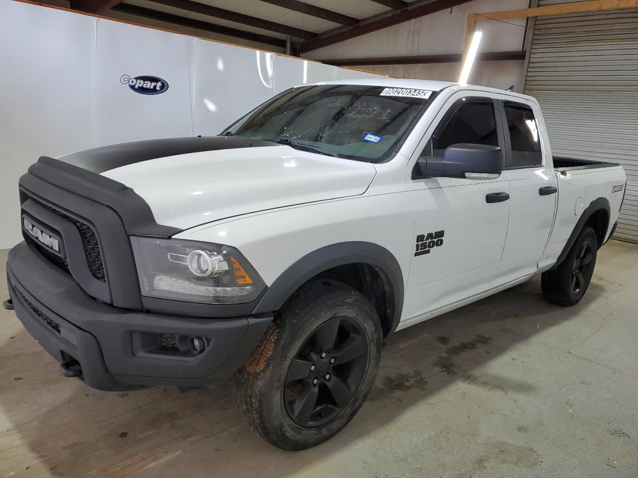 2020 Ram 1500 Warlock, VIN 1C6RR7GG8LS146767 — Пожар в салоне