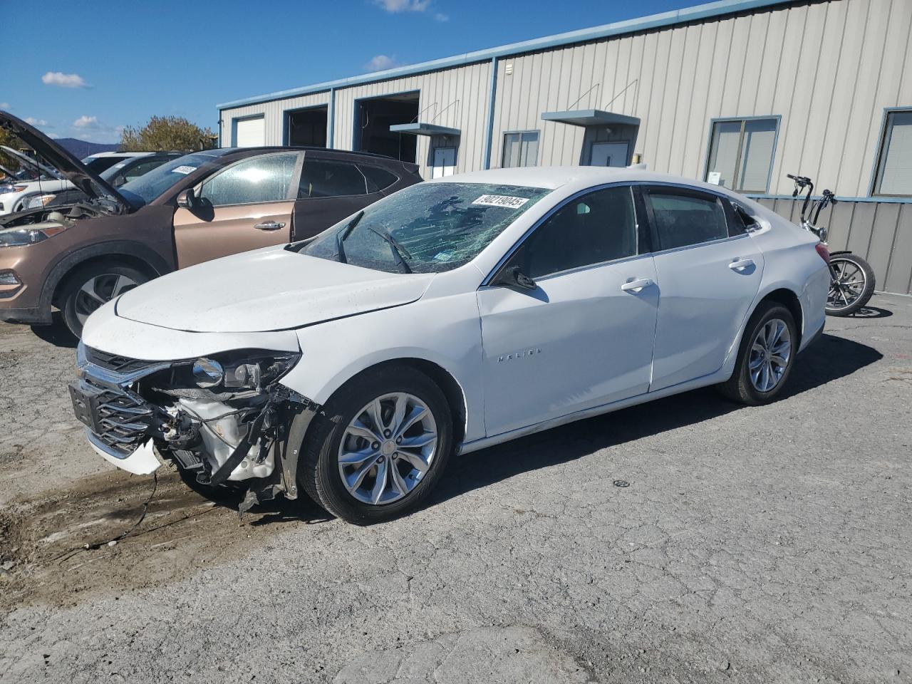 2025 Chevrolet Malibu LT, VIN 1G1ZD5ST2SF156520 — Partial repair