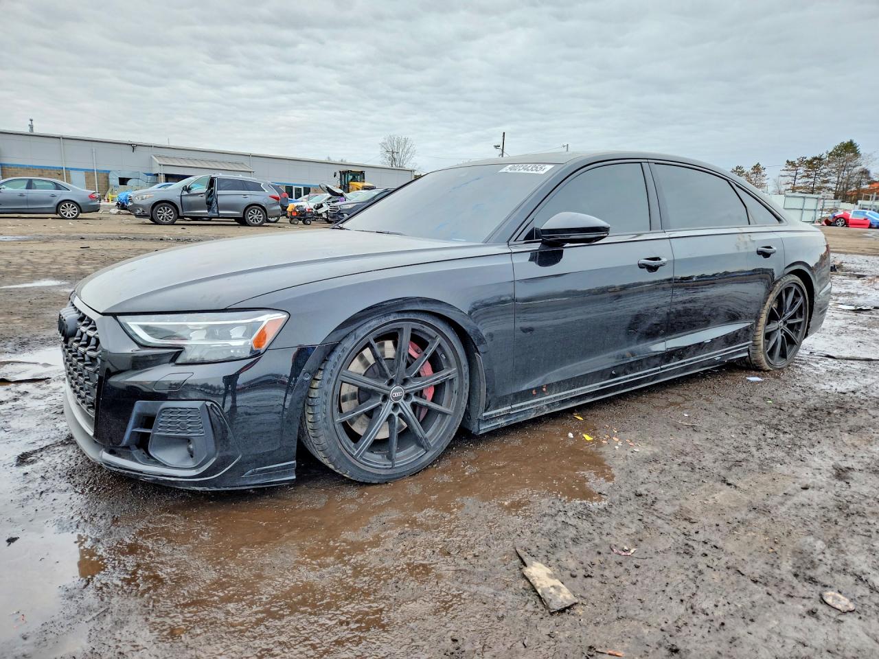 2023 Audi S8, VIN WAULSAF89PN012152 — Vandalism
