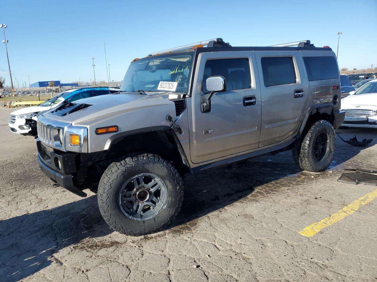 2004 Hummer H2, VIN 5GRGN23U94H121139 — Engine fire