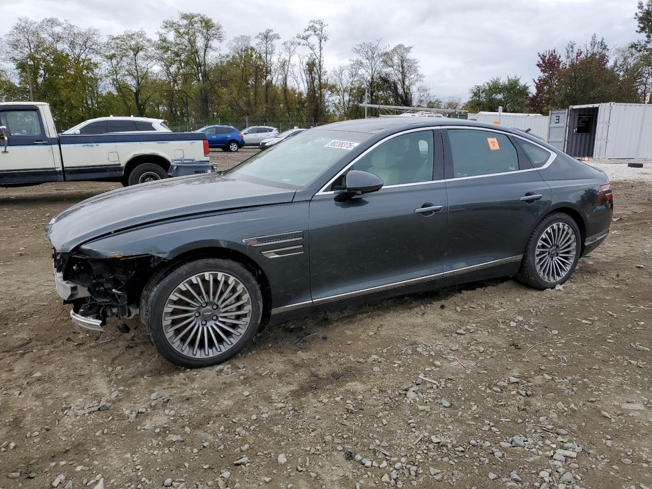 2023 Genesis G80, VIN KMTGE4S10PU005250 — Side