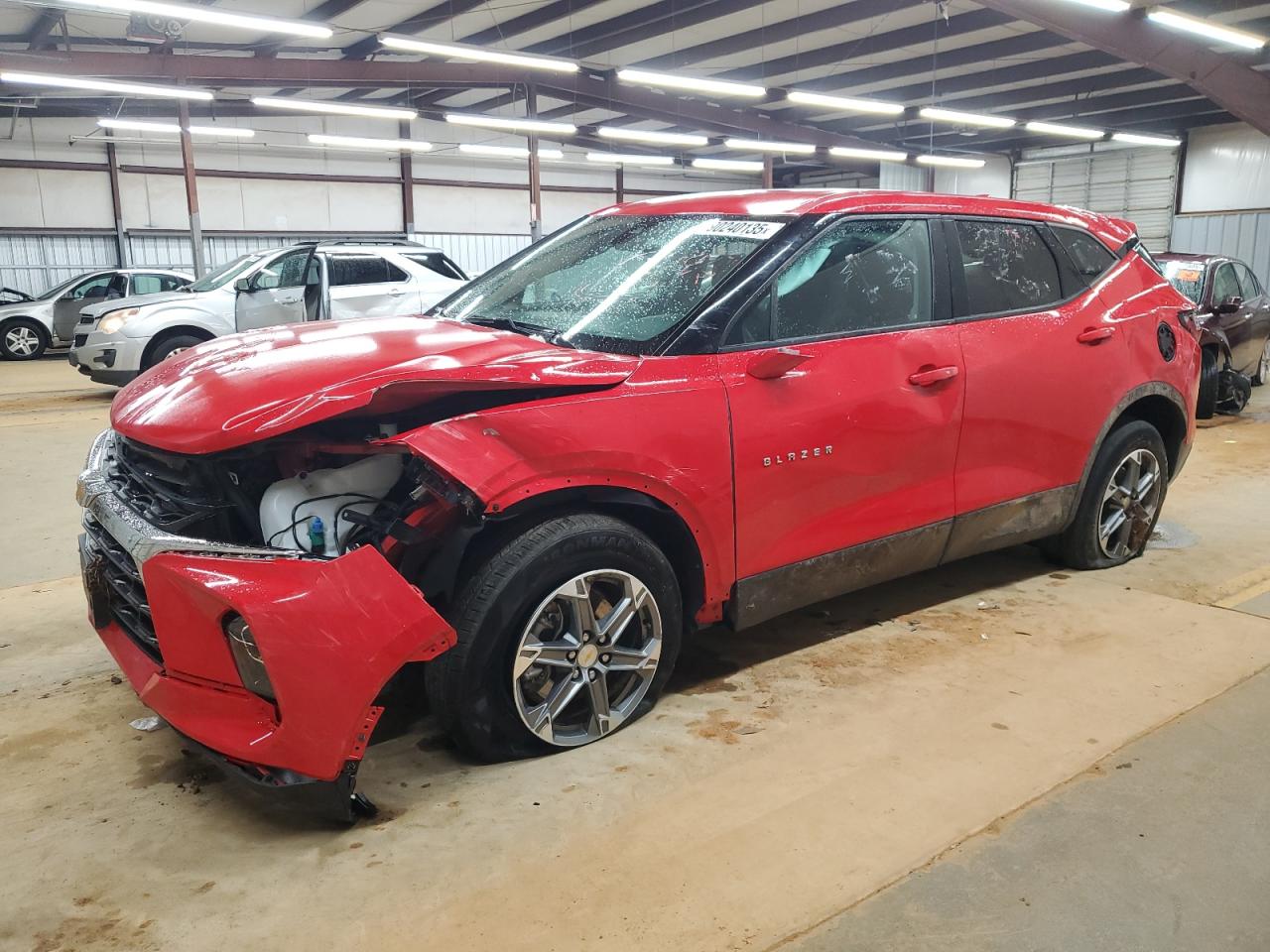 2023 Chevrolet Blazer LT, VIN 3GNKBCR44PS199400 — Frame damage