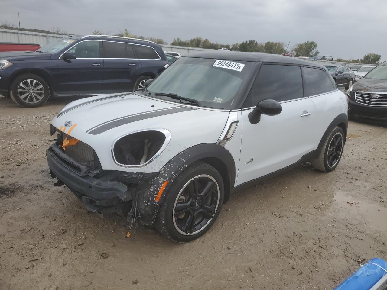 2013 MINI Paceman S ALL4, VIN WMWSS7C5XDWN71577 — Front end