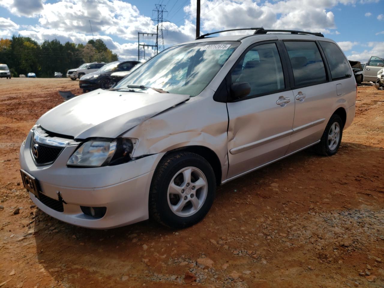 2002 Mazda MPV LX, VIN JM3LW28J220319706 — Front end