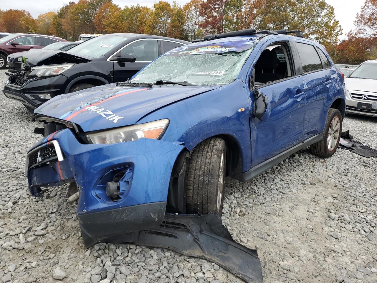 2015 Mitsubishi Outlander ES, VIN 4A4AR3AU8FE026248 — All over