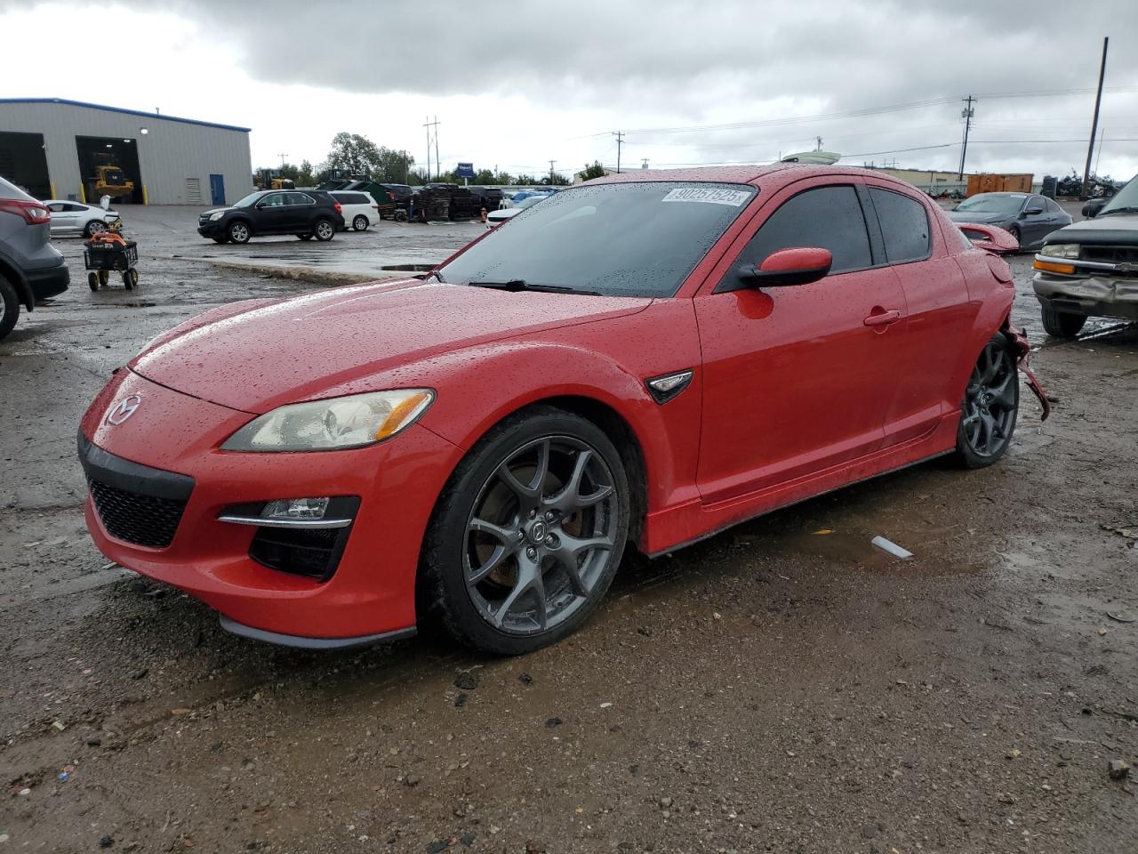 2011 Mazda RX-8 R3, VIN JM1FE1T45B0405676 — Rear end
