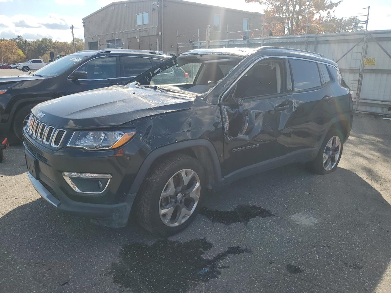 2020 Jeep Compass Limited, VIN 3C4NJDCB8LT223076 — Water / flood