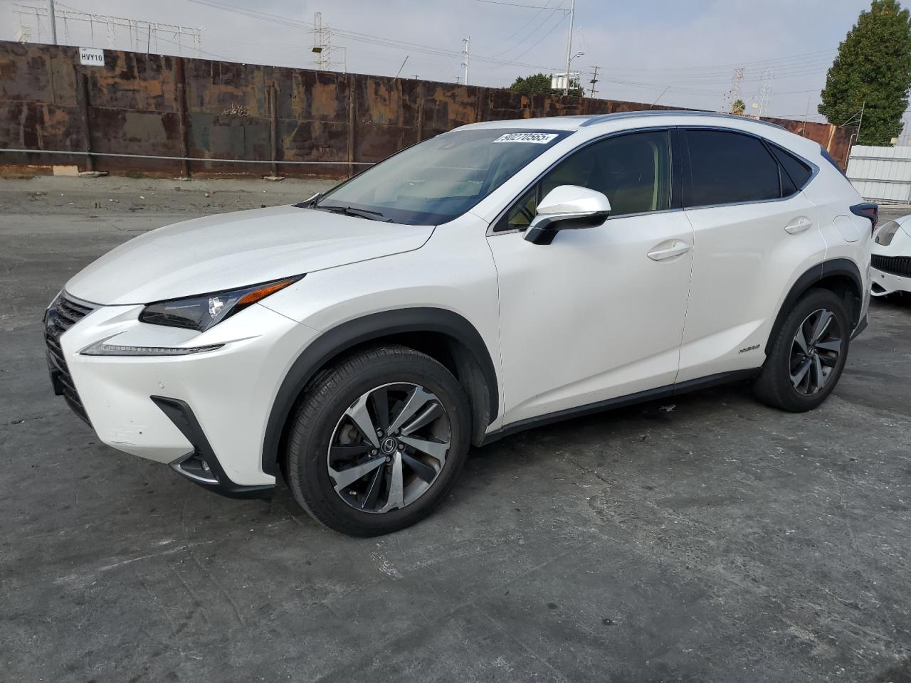 2019 Lexus NX 300h, VIN JTJBJRBZ7K2116838 — Front end